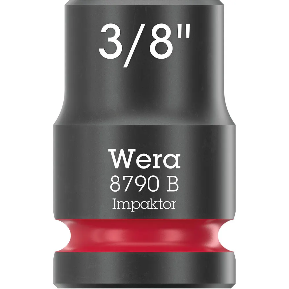 WERA 3/8 x 30mm 3/8inch Drive Impact Socket WER005516