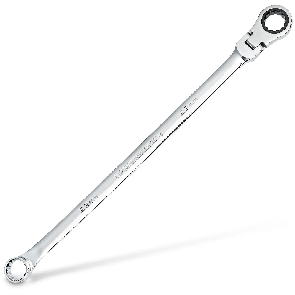 GEARWRENCH 22mm XL Gearbox Flex Head Double Box Ratcheting Wrench