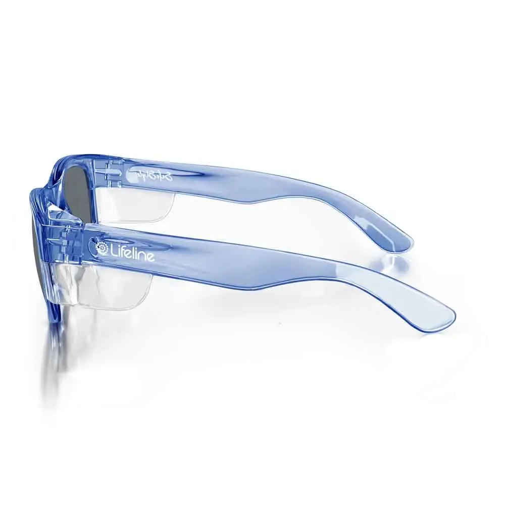 SAFESTYLE Classics Blue Frame UV400 Polarised Lens CBLP100