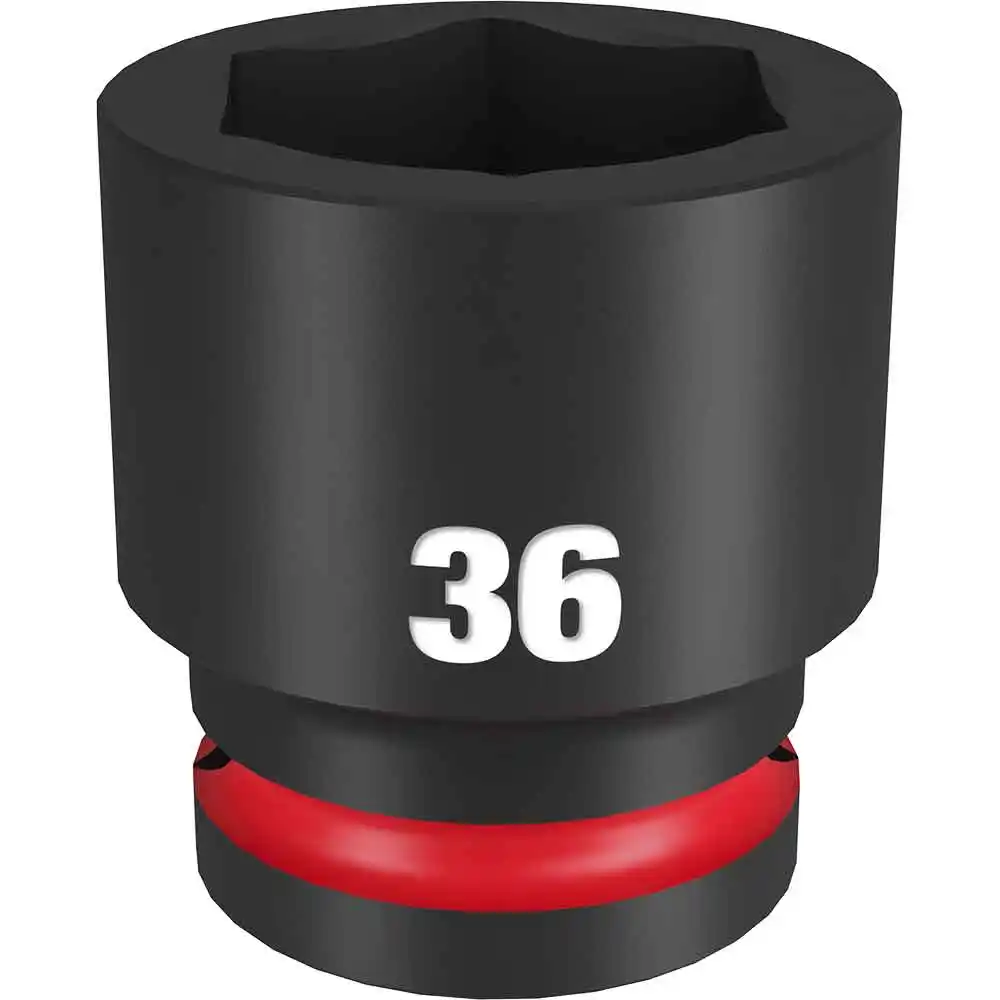 MILWAUKEE SHOCKWAVE 3/4inch Drive 36mm Standard 6 Point Impact Socket 49666374