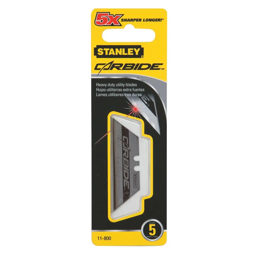 STANLEY 5 Pack Carbide Blade 11-800