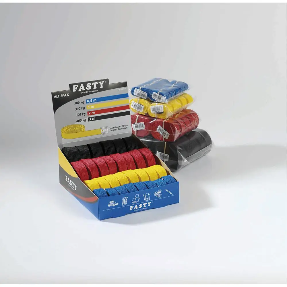 FASTY 20mm X 2.0m 300kg Cam Buckle Strap Single