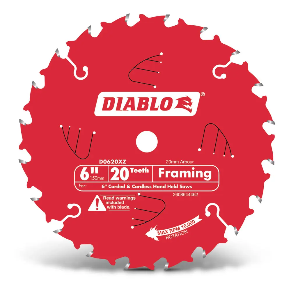 DIABLO 150mm 20T General Purpose Saw Blade 2608644462