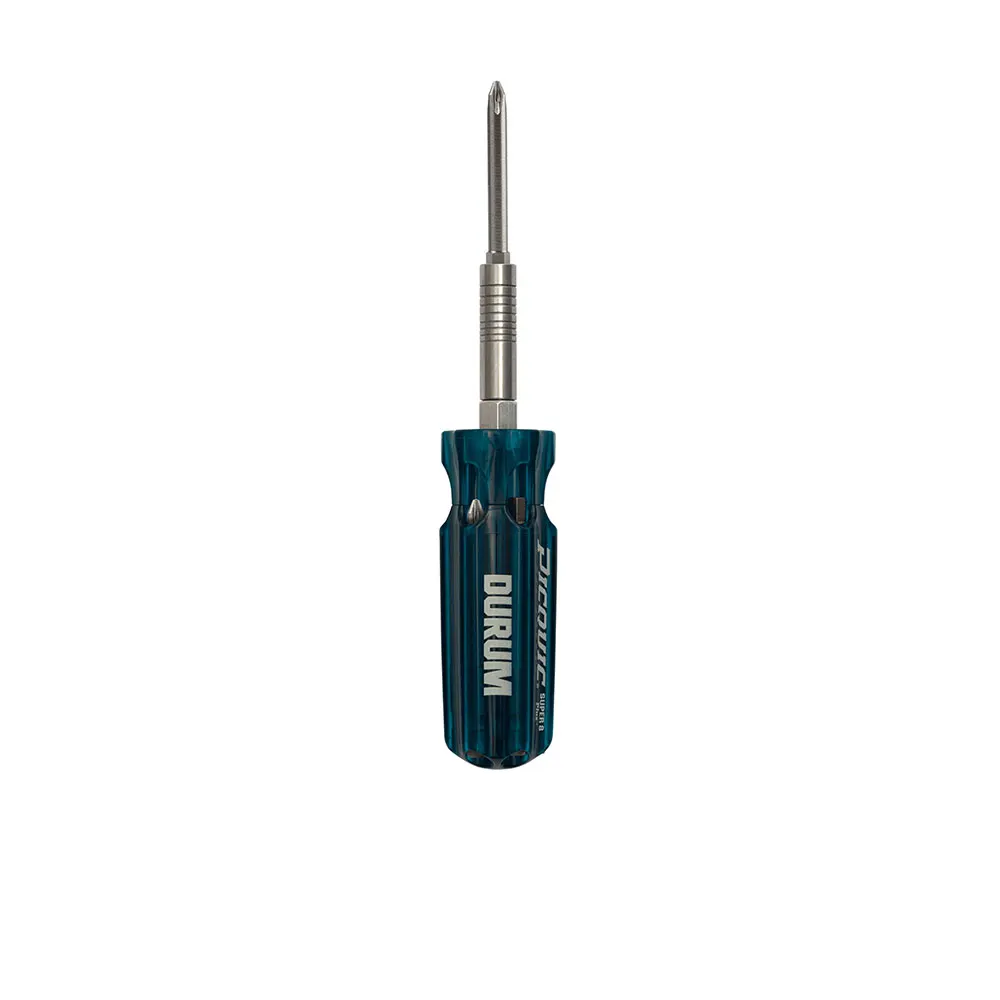 DURUM 75mm Super 8 Nutdriver Combo Multi Bit Screwdriver DB99005