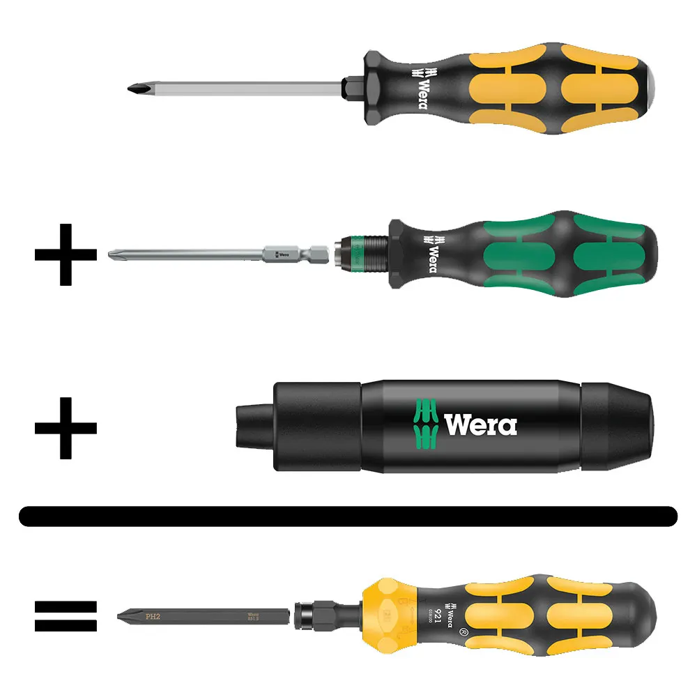 WERA Kraftform Kompakt 900 Set - 19 Piece WER018110