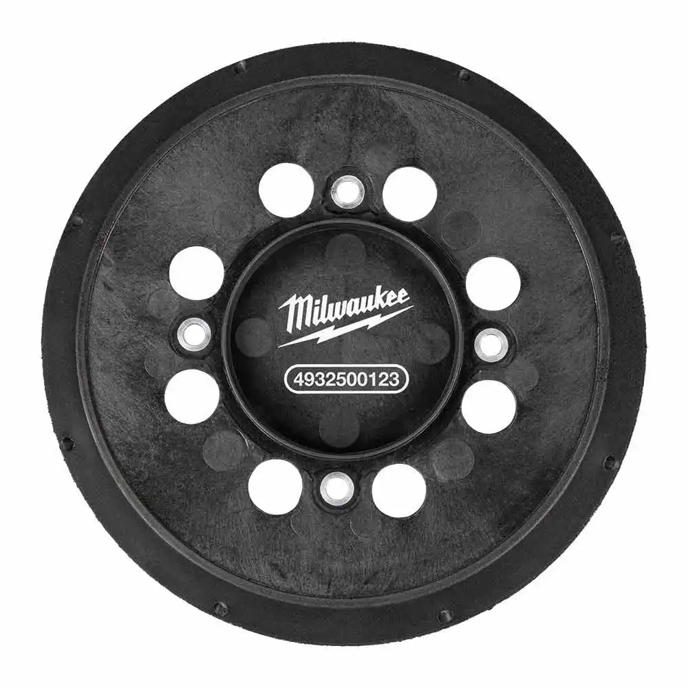 MILWAUKEE 125mm Smoth Finish H&L Rand-Orb Backing Pad 4932500123