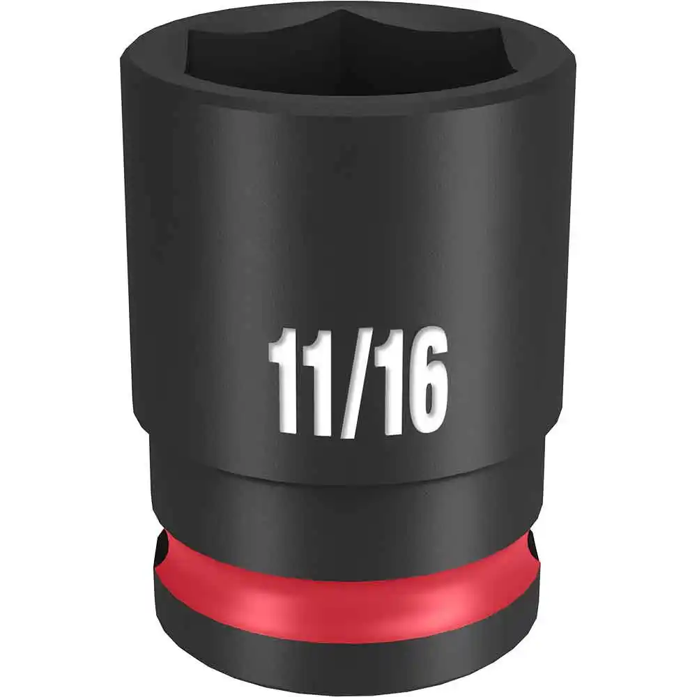 MILWAUKEE SHOCKWAVE 3/8" Drive 11/16" Standard 6 Point Impact Socket 49666109