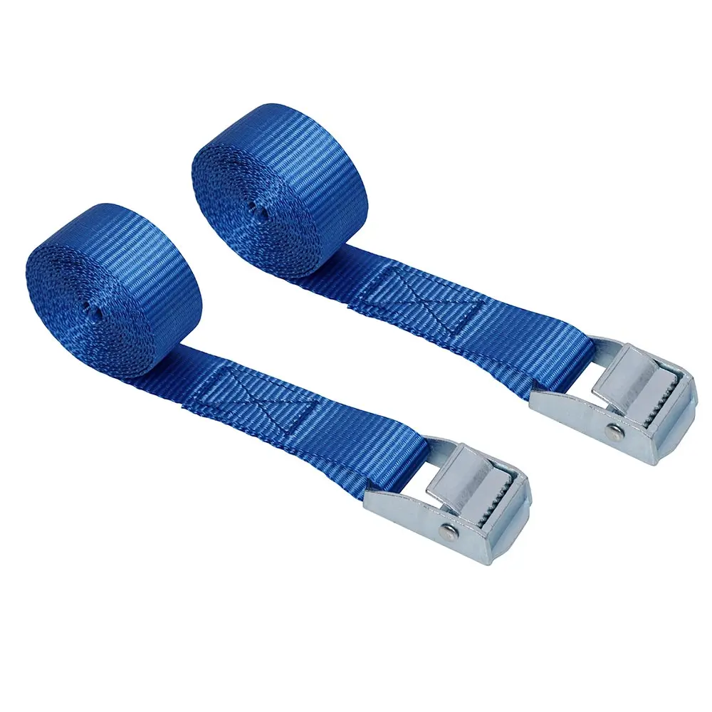 GUARDALL 25mm x 2m 400kg Cambuckle Straps - 2 Pack GACS2