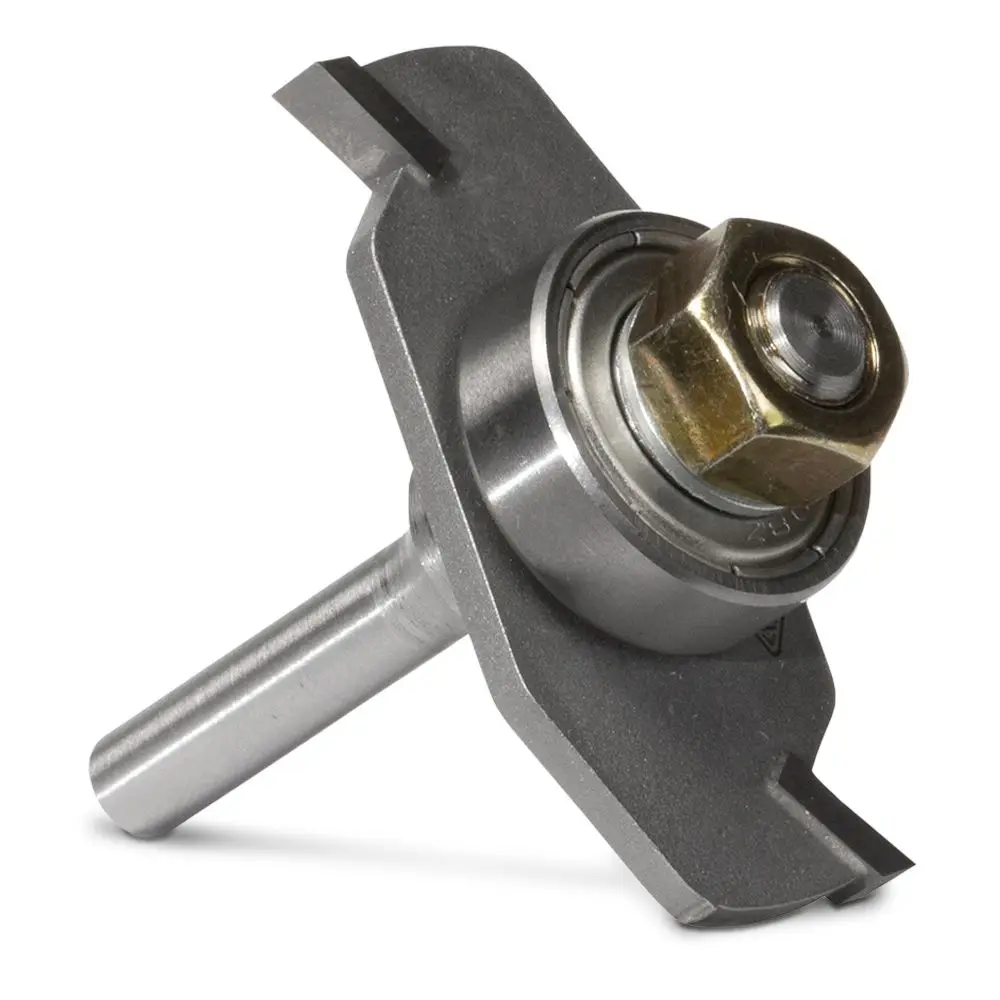 CARBITOOL Router Bit TCT Slot Cutter Assembly w.Bearing 4.0mm-Slot 1/4inch -Shank TA 500-4 MB