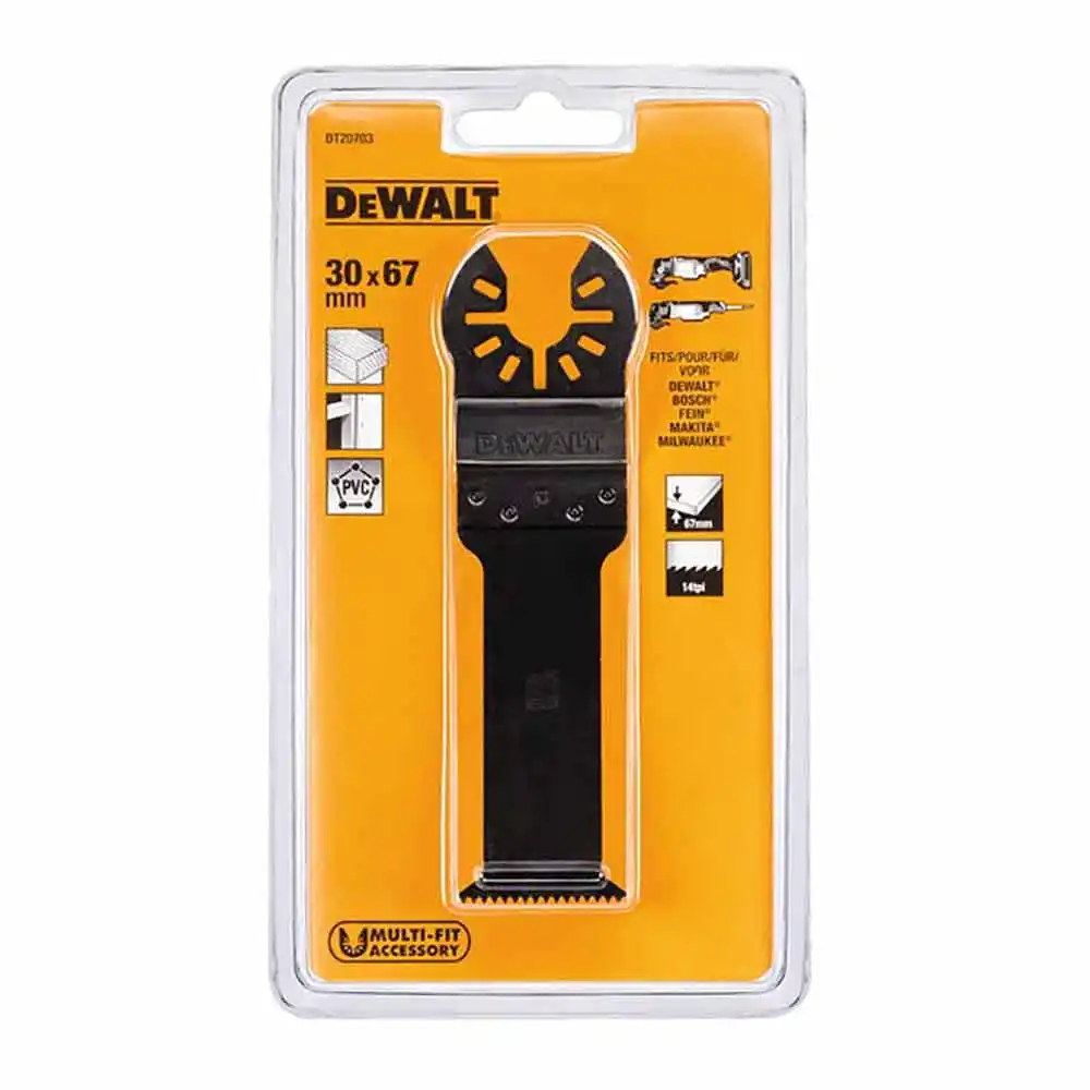 DEWALT Multi Tool 30mm BiM Hard Wood Blade DT20703-QZ