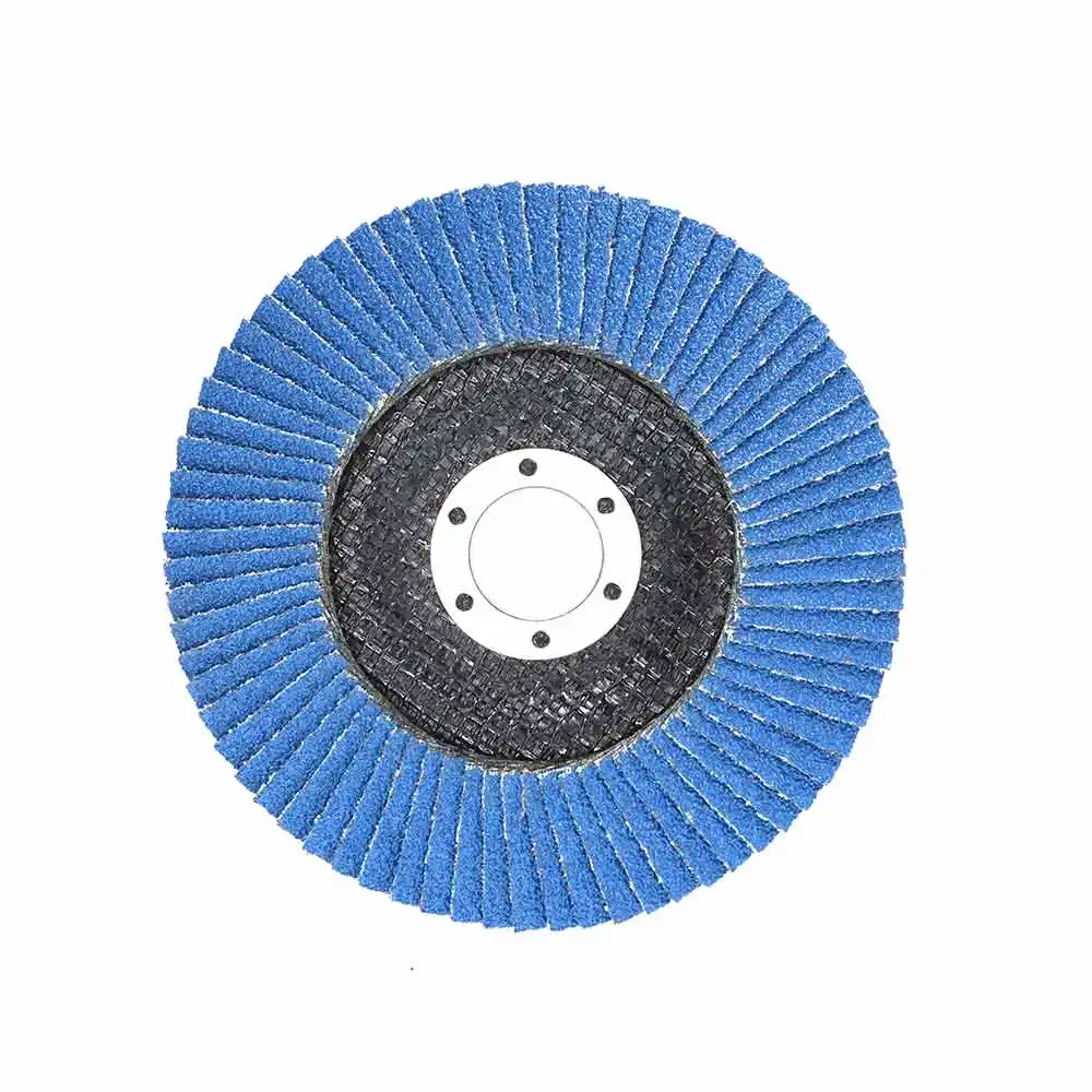 DETROIT 125mm 60-Grit Zirconia Angled Flap Disc