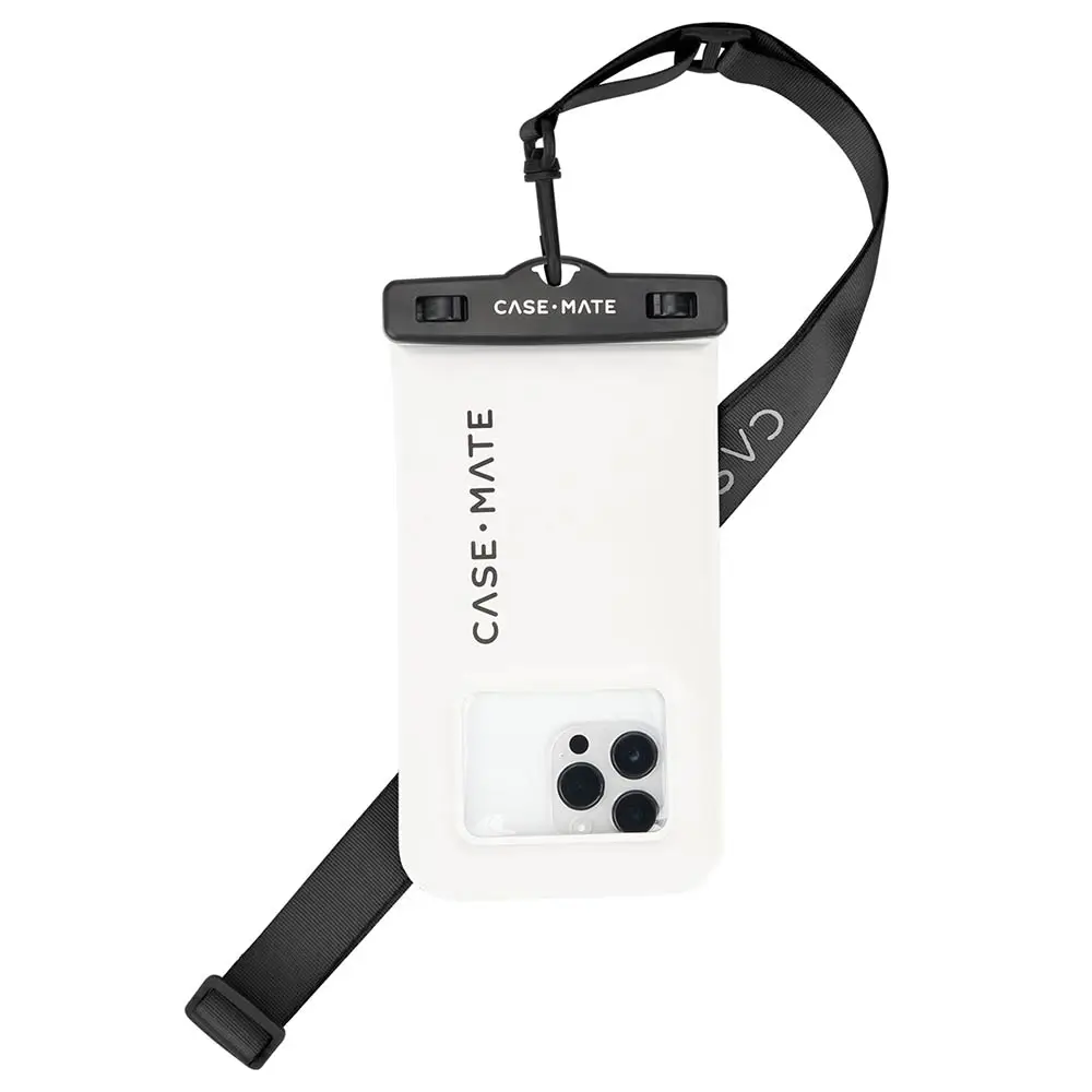 CASE-MATE Waterproof Floating Pouch Large - Sand Dollar (Grey/Black) CM054246