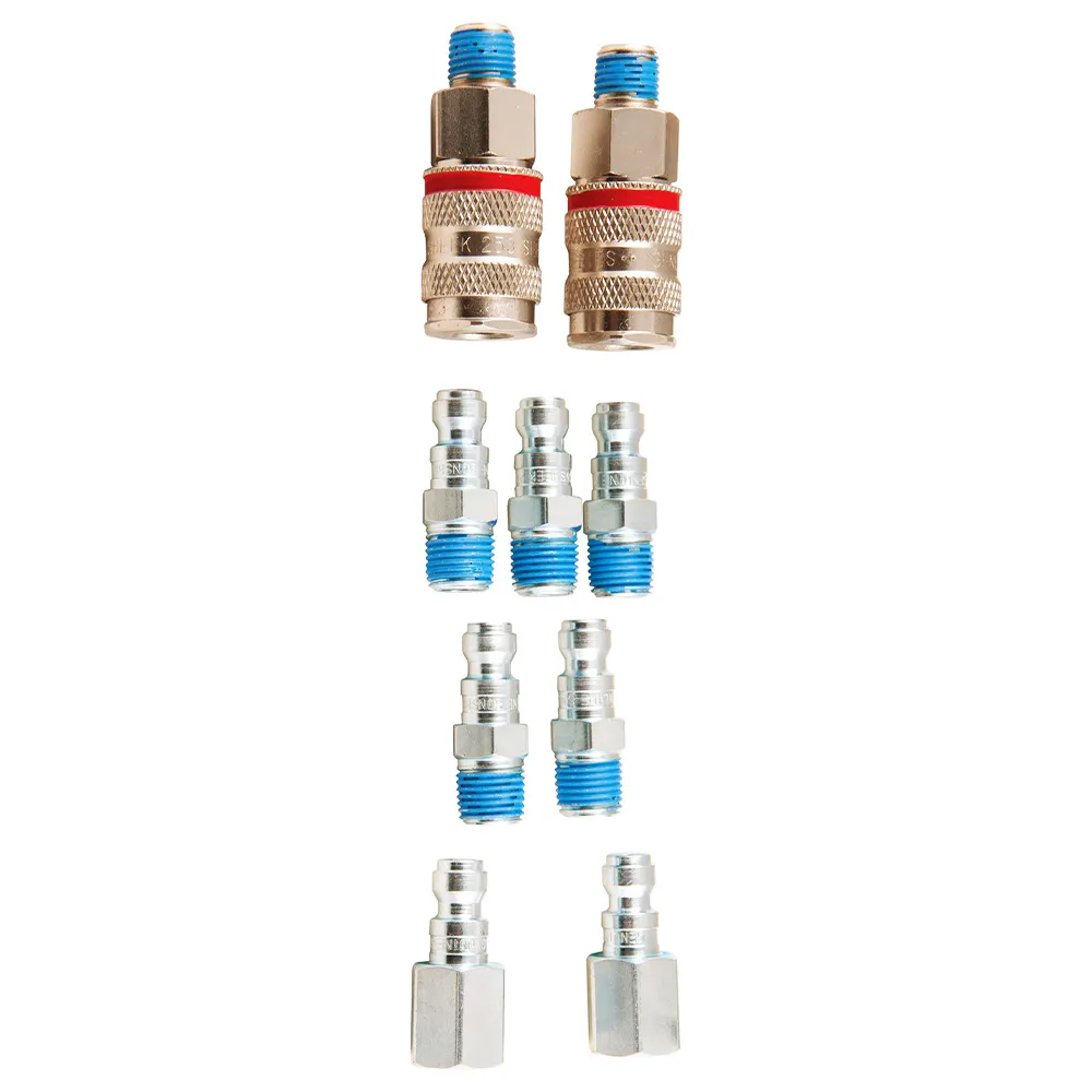 SONSBEEK AIR COUPLING RYCO KIT 9PC COUPLER / ADAPTOR 1/4inch M&F