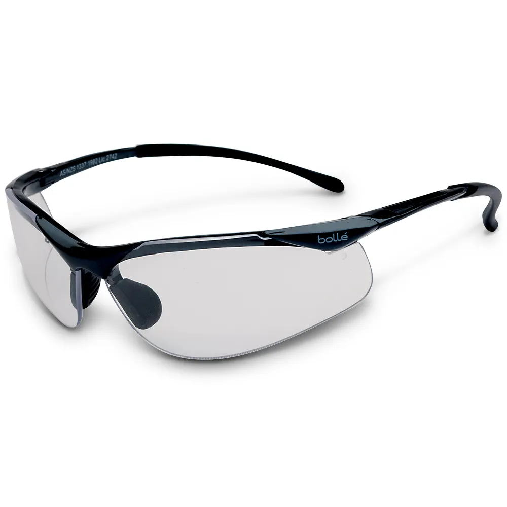 BOLLE Sidewinder Dark Gun Platinum Clear Lens