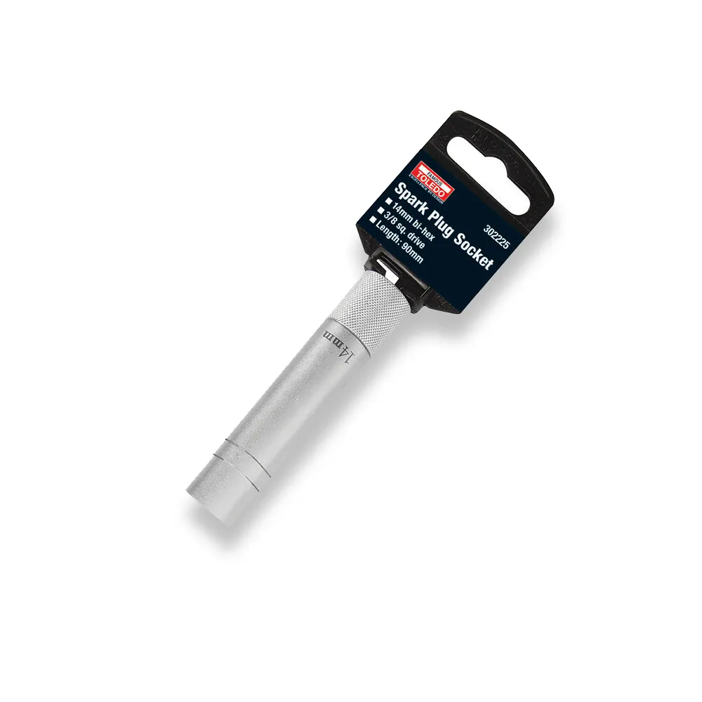 TOLEDO 14mm Bi-Hex Spark Plug Socket 302225