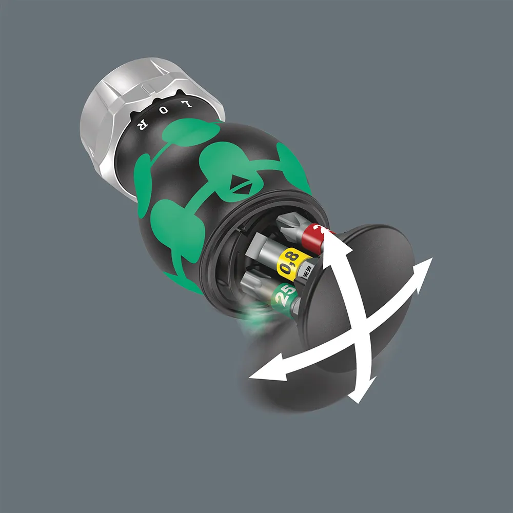 WERA Kraftform Kompakt Stubby magazine RA 1 - 6 Piece WER008883
