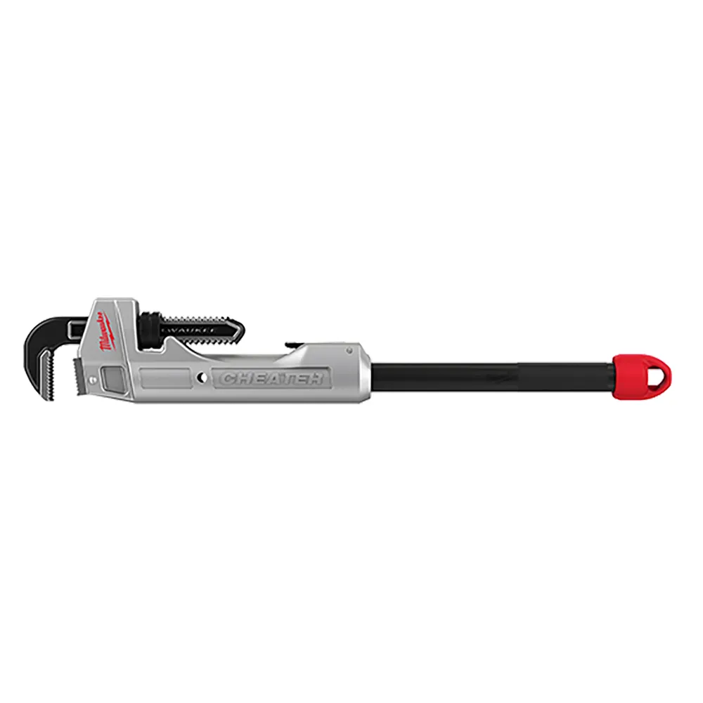 MILWAUKEE Cheater Aluminum Pipe Wrench 48227318