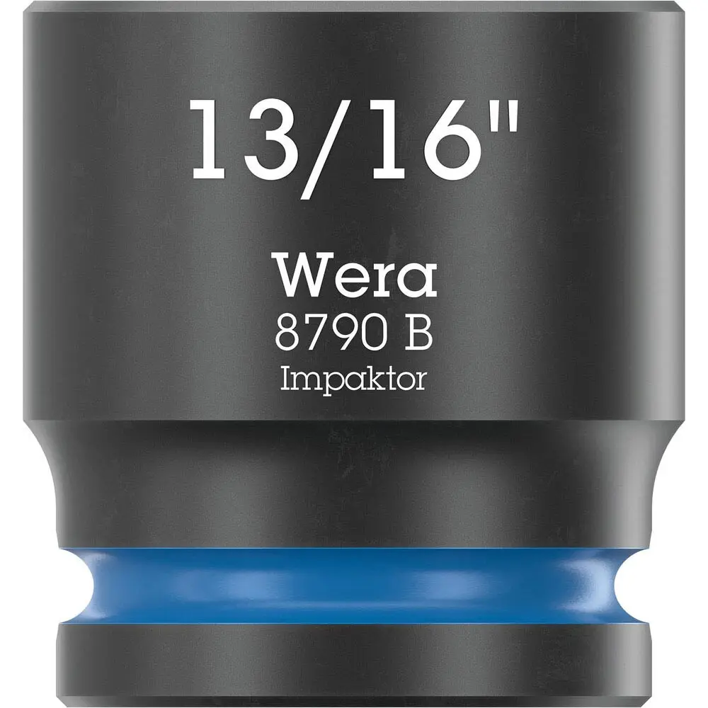 WERA 13/16 x 32mm 3/8inch Drive Impact Socket WER005523