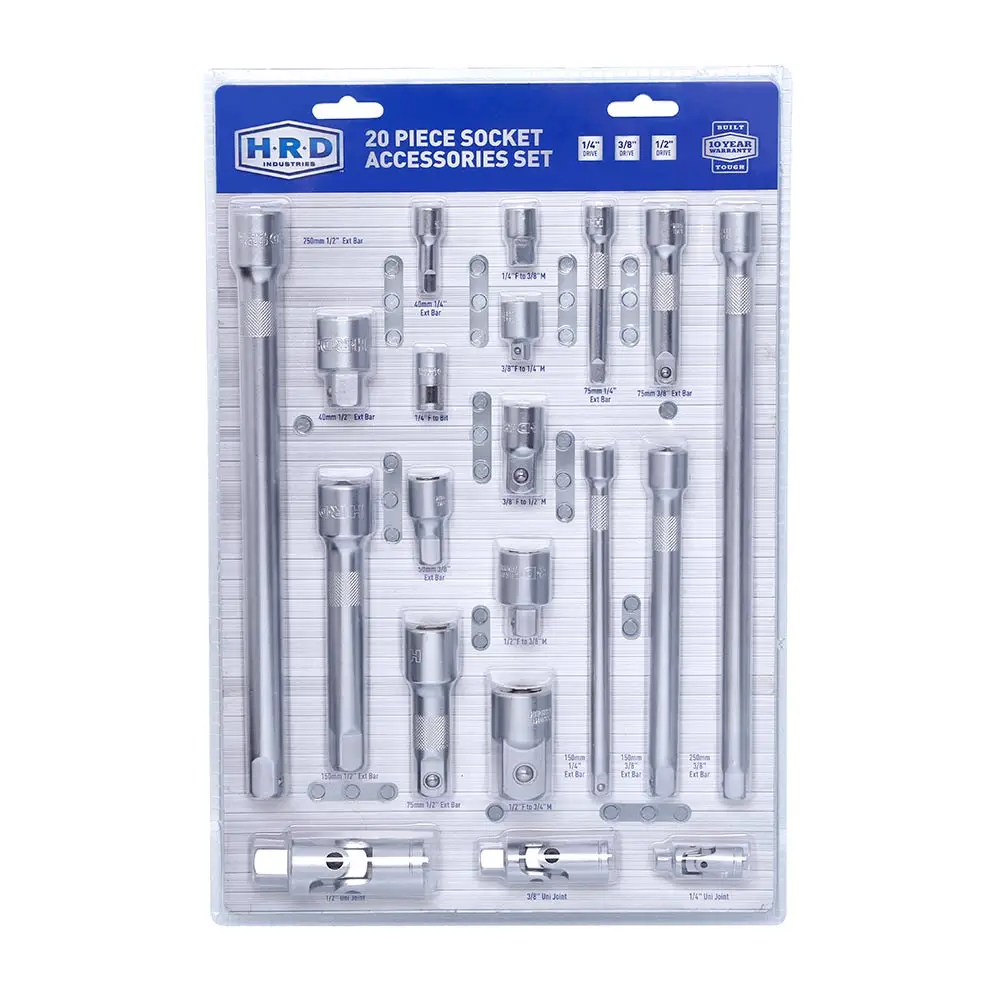HRD 20 Piece Socket Set HMXVACS20