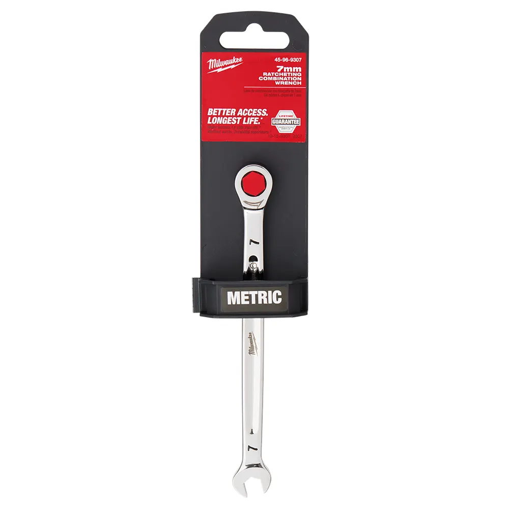 MILWAUKEE 7mm Ratcheting Combination Wrench 45969307