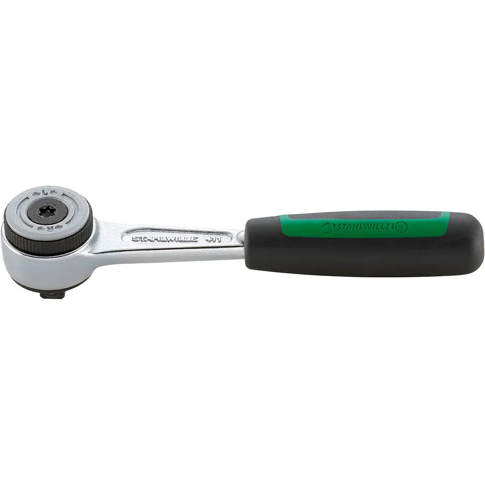 STAHLWILLE 1/4Inch Drive 118mm 60T Reversible Ratchet 11231011