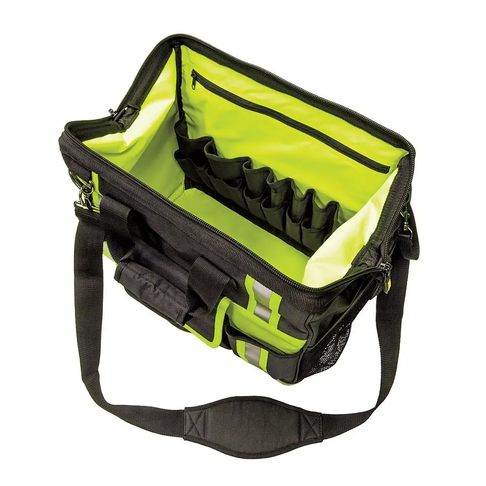 KLEIN Tradesman Pro 42 Pocket High-Visibility Tool Bag 55598