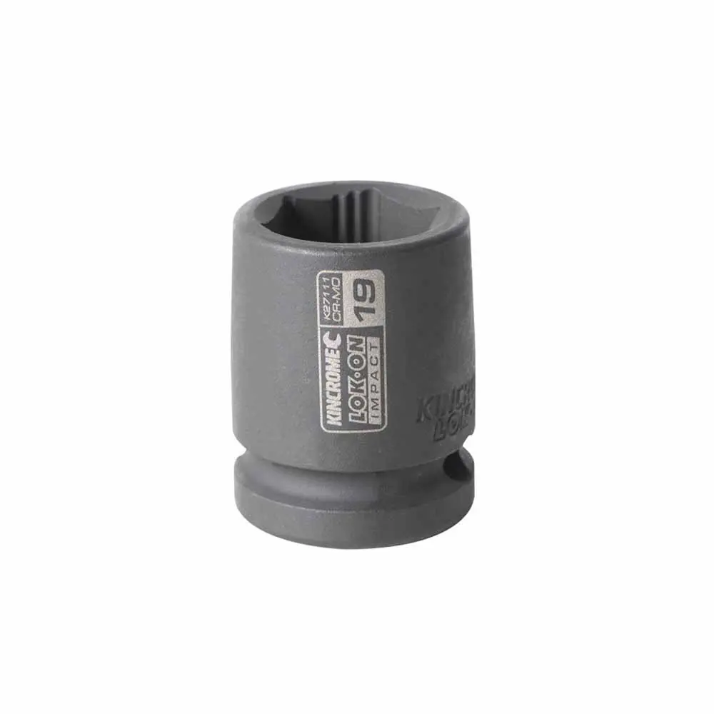 KINCROME LOK-ON 19mm 1/2" Drive Impact Socket K27111
