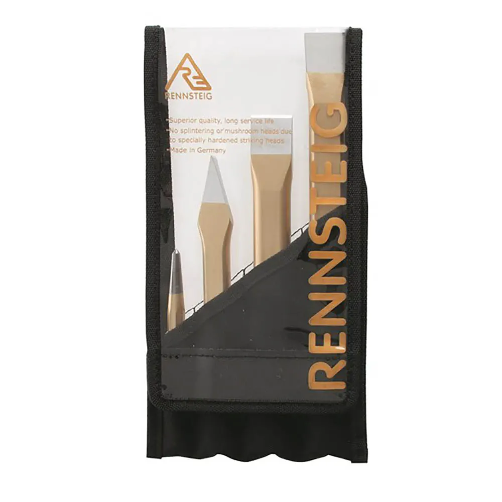 RENNSTEIG 4 Piece Chisel Punch Set  RCP4
