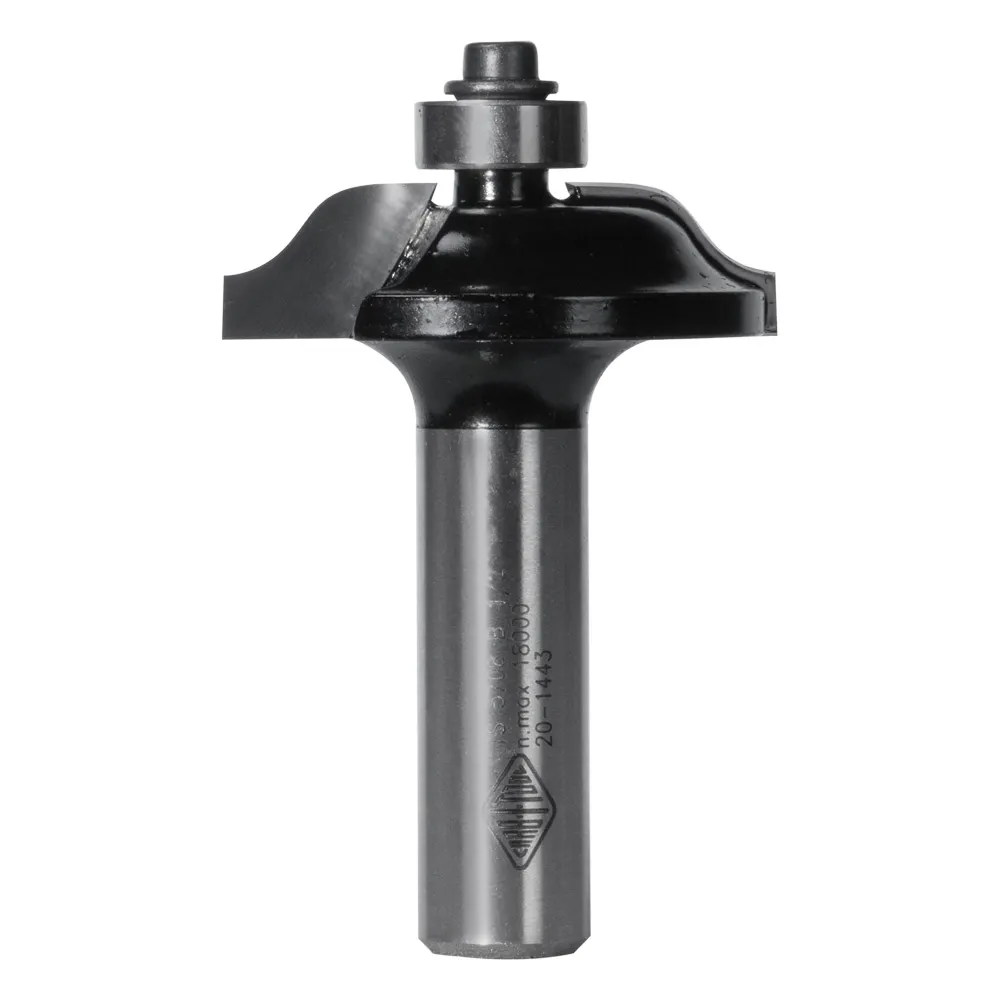 CARBITOOL Router Bit TCT Shallow Roman Ogee 1/4inch -Radius 1/2inch -Shank TS 5708 B 1/2