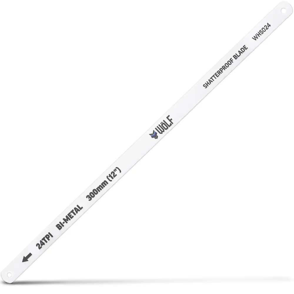 WoLF 300mm Hacksaw Blades 24T 5 Pack WHS024