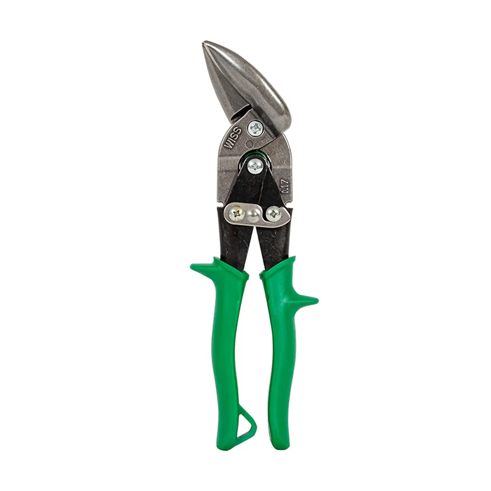 CRESCENT WISS 235mm/9-1/4" Metalmaster Offset Straight And Right Cut Aviation Snips M7R