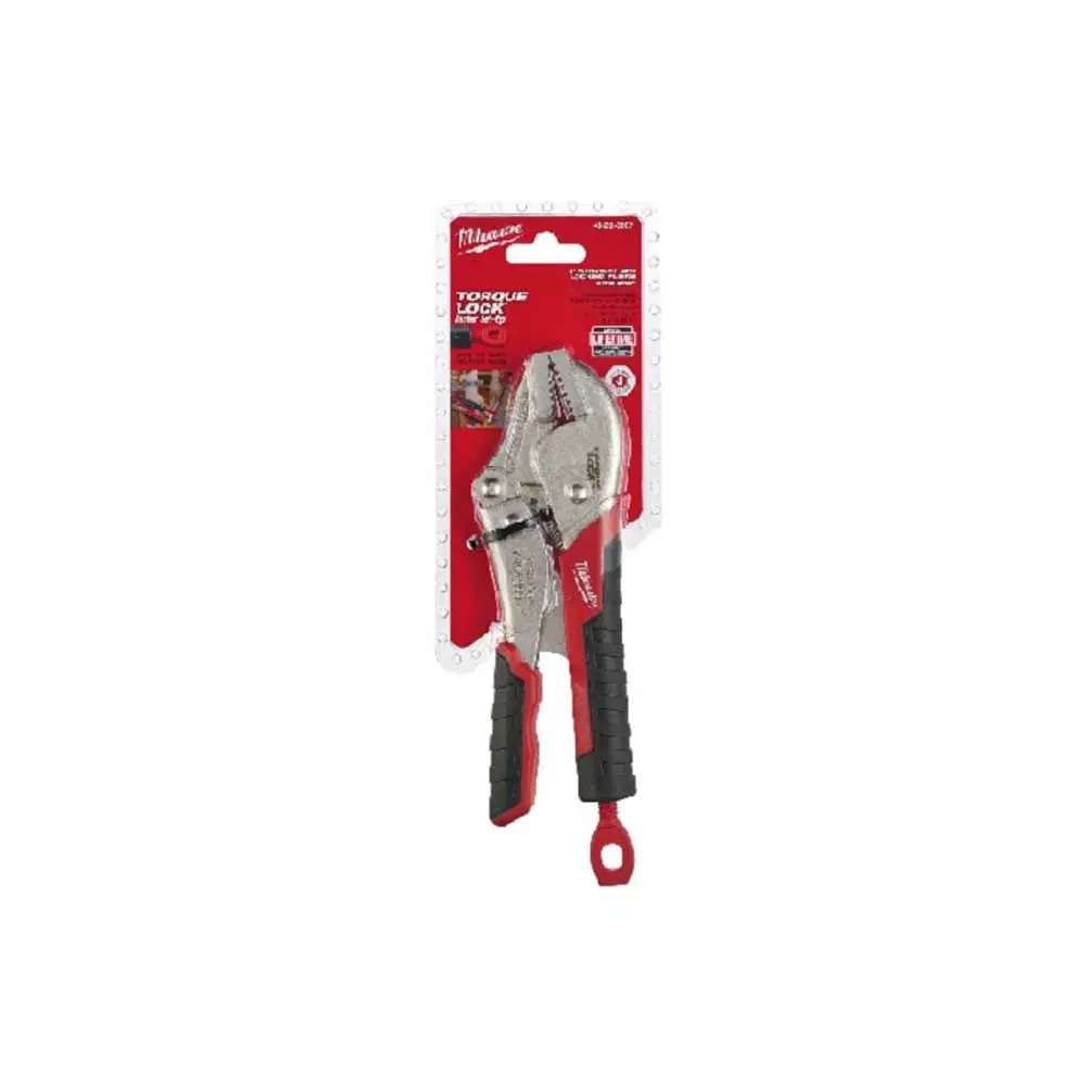 MILWAUKEE 178MM (7") TORQUE LOCK STRAIGHT JAW LOCKING PLIERS 48223807