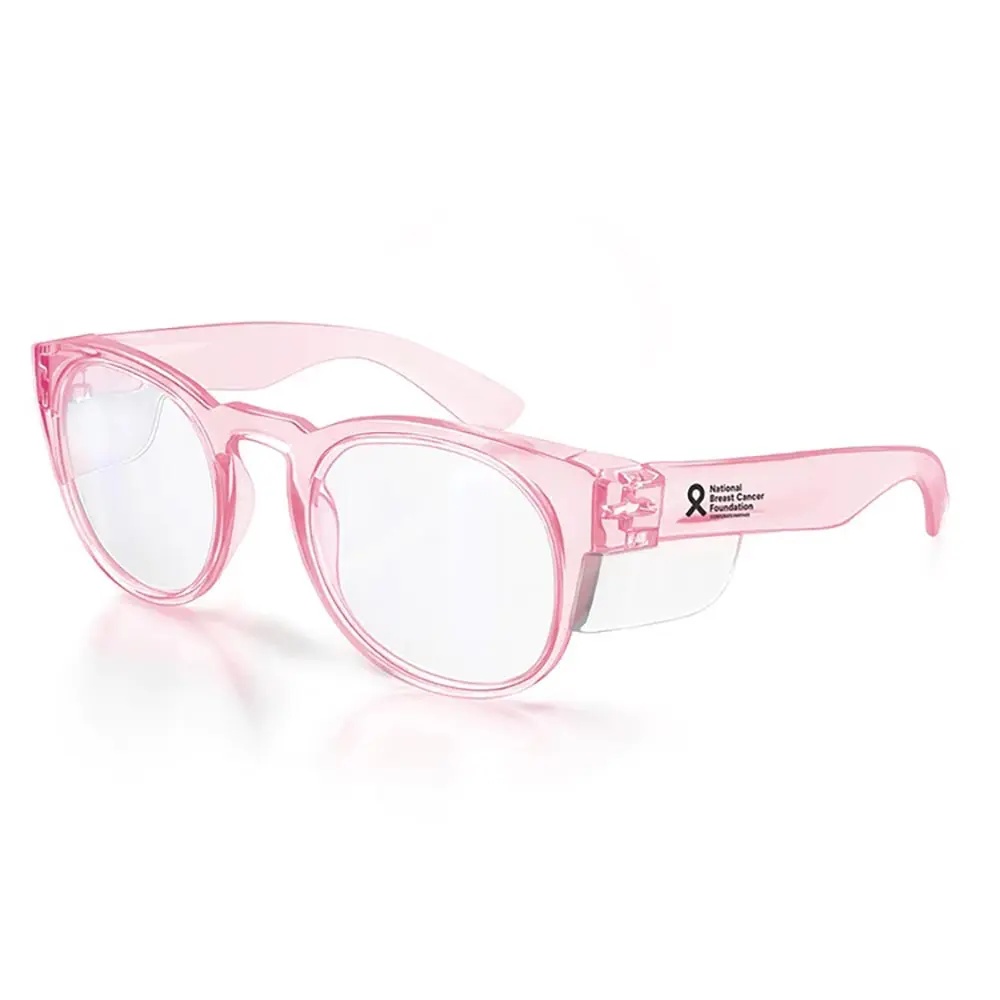SAFESTYLE Cruisers Pink Frame Clear UV400 Lens Safety Glasses CRPC100