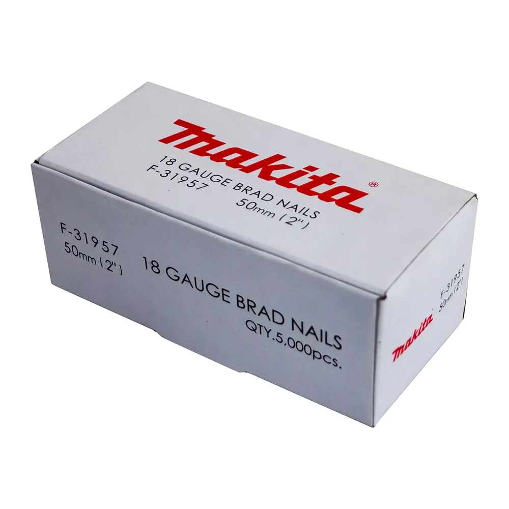 MAKITA 50 x 1.2mm EG 18GA C1 Nail Brad 5000Box F31957