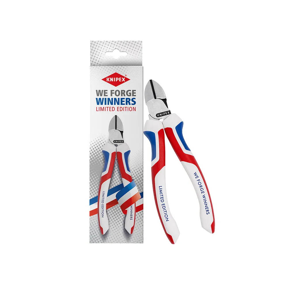 KNIPEX 160mm We Forge Winners Edition Diagonal Cutter Plier 7002160s7