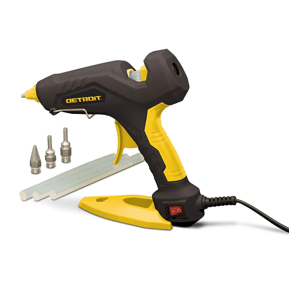 DETROIT 100W Hot Glue Gun Kit DETGLGN100W