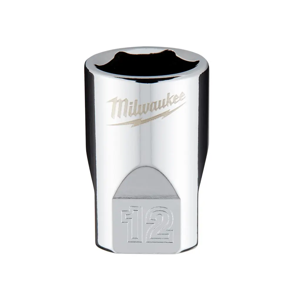 MILWAUKEE 12mm 1/4inch Metric Socket 45349038