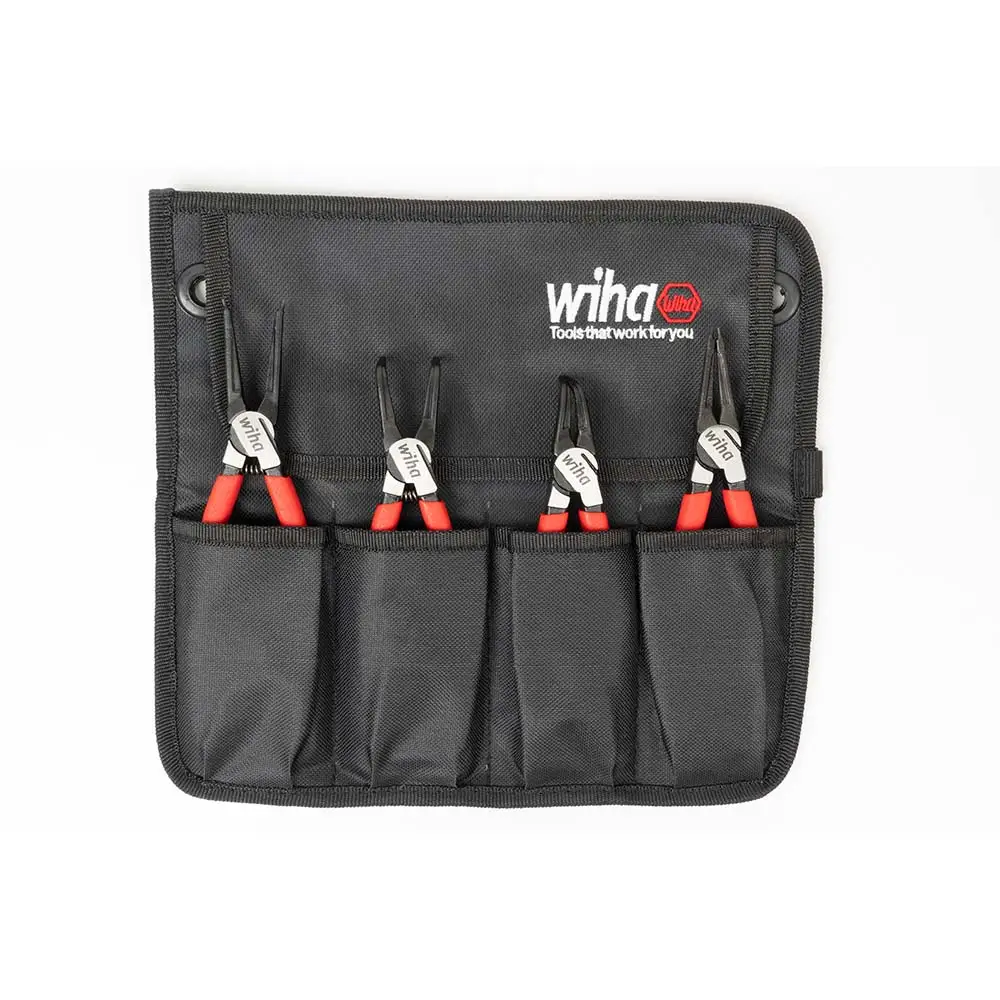 WIHA 180mm Circlip Plier Set - 4 Piece 45399