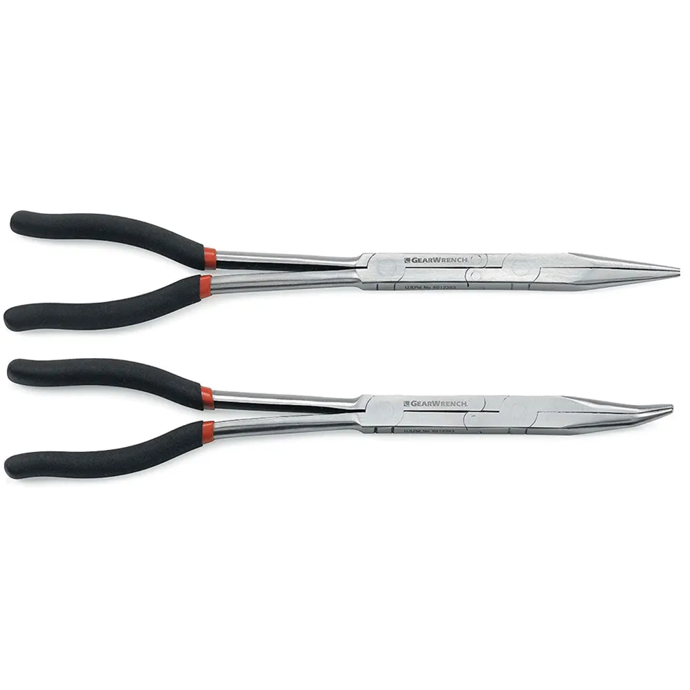 GEARWRENCH 2 Pc. 335MM/13" Double-X Straight And 45° Plier Set 82106-06