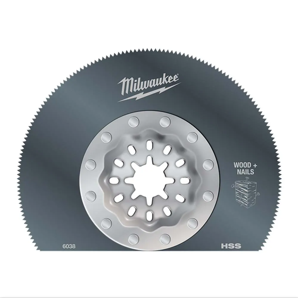 MILWAUKEE 89mm STARLOCK High Carbon Steel Metal Segmented Blade 48906038