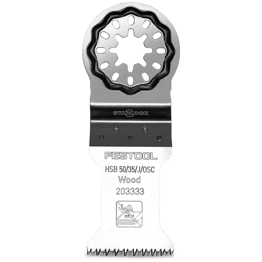 FESTOOL 50 x 35mm Starlock Japan Tooth Wood Blade 5pcs 203333