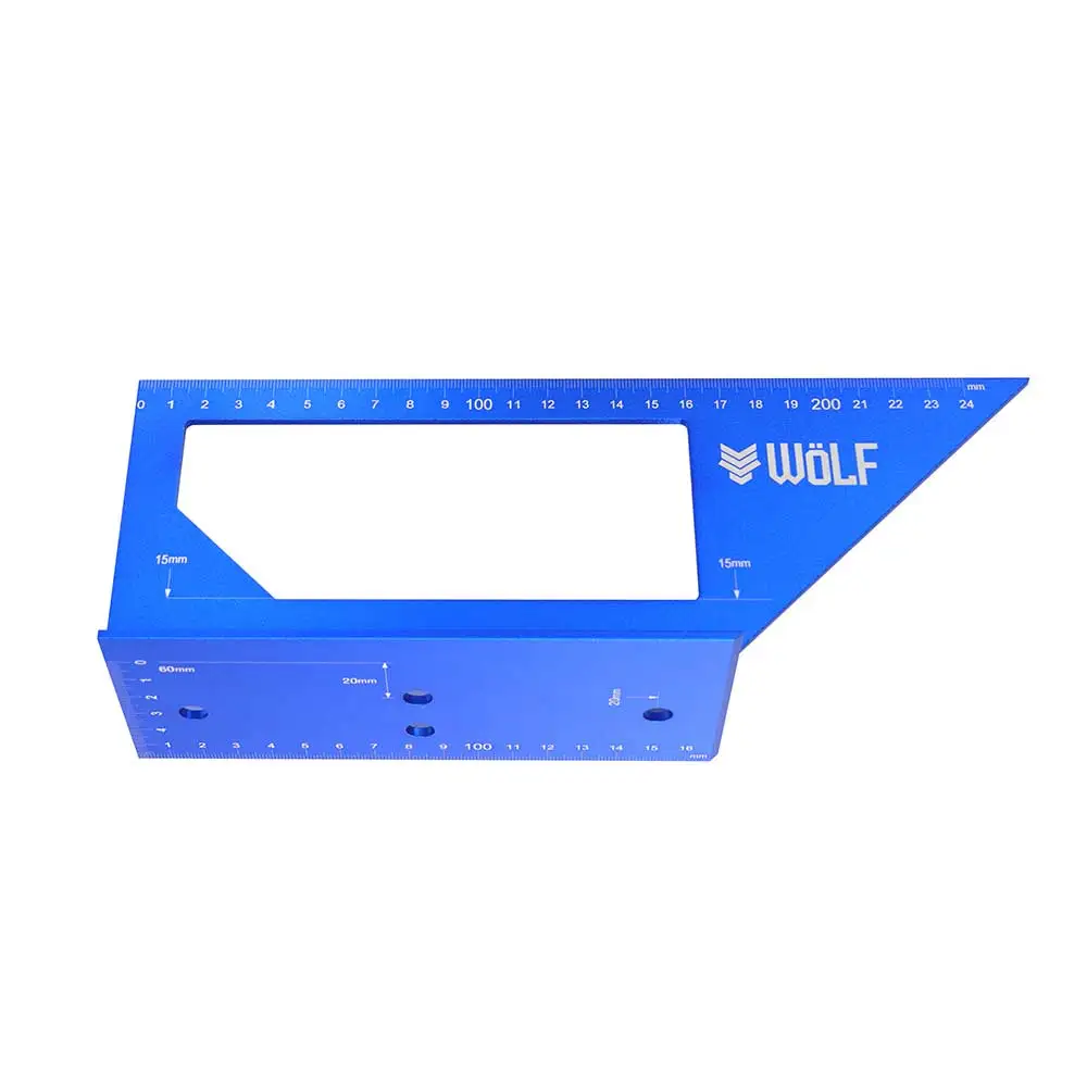 WOLF Aluminium Metric Post Square WPSAB