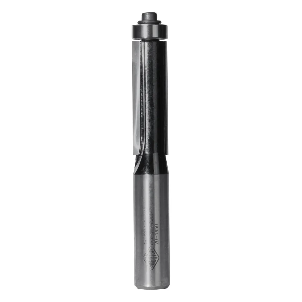 CARBITOOL Router Bit TCT Long Flush Trim w.Bearing 1/2inch -Diameter 1/2inch -Shank TX 8016 B 1/2