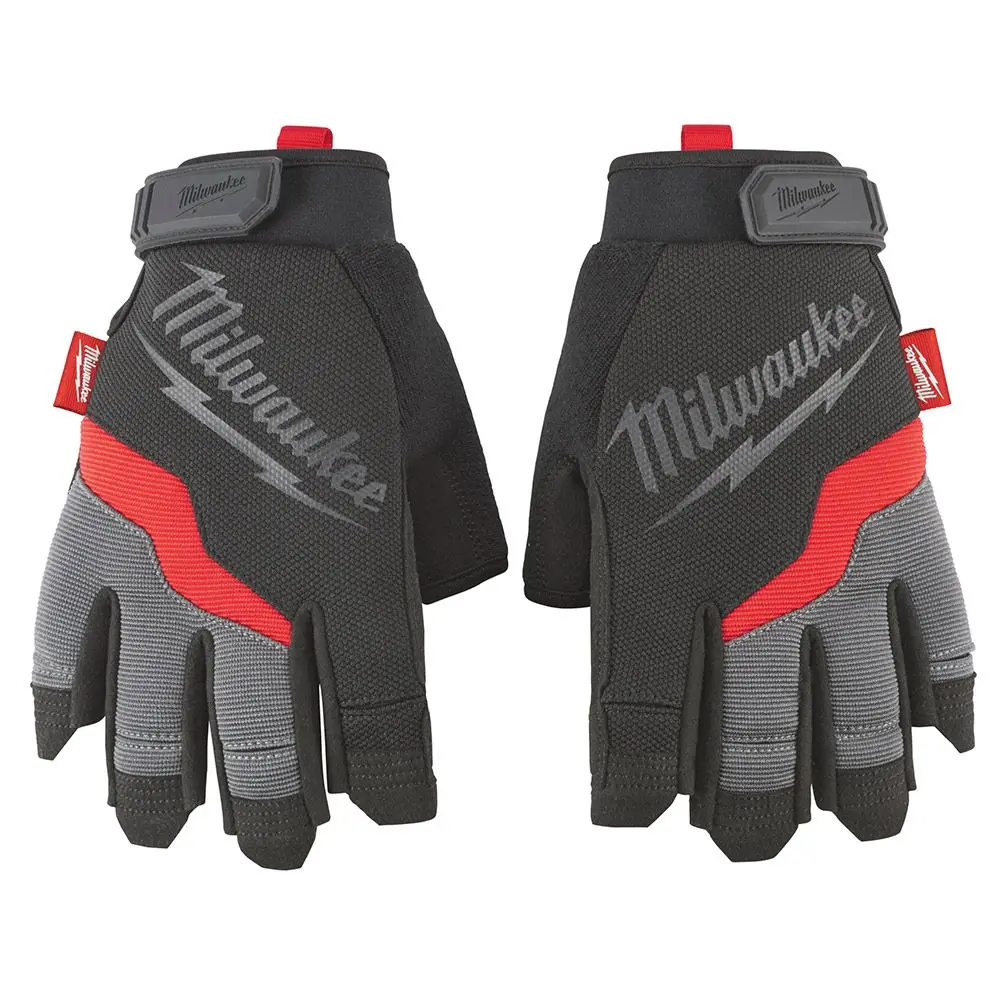 MILWAUKEE Performance Fingerless Gloves Xl 48228743