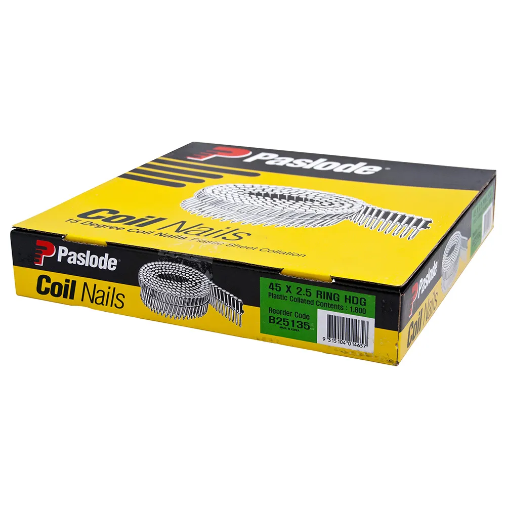 PASLODE 45mm Collated Plastic Sheet Nails 1800 Pack B25135