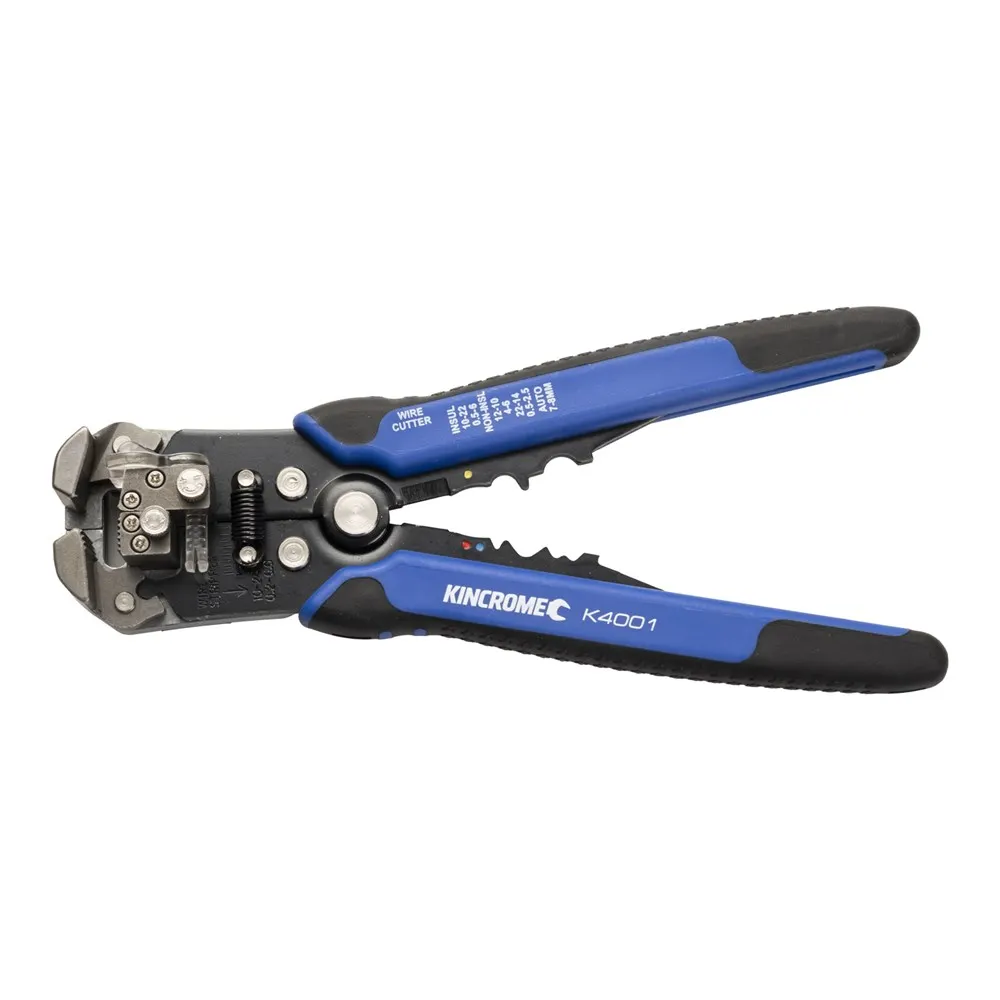 KINCROME Self-Adjusting Wire Stripper Cutter & Crimper 0.2-6mm K4001