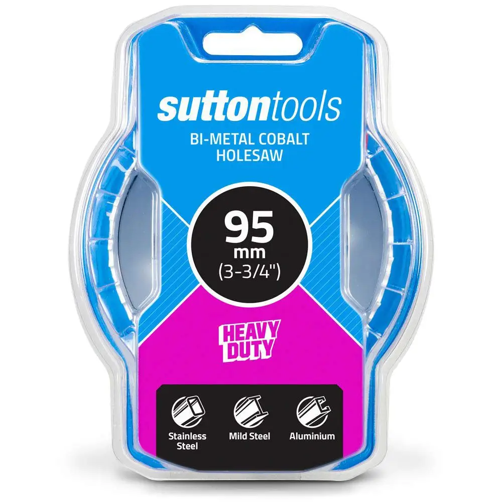 SUTTON 95mm (3.3/4inch) Bi-Metal Cobalt Holesaw