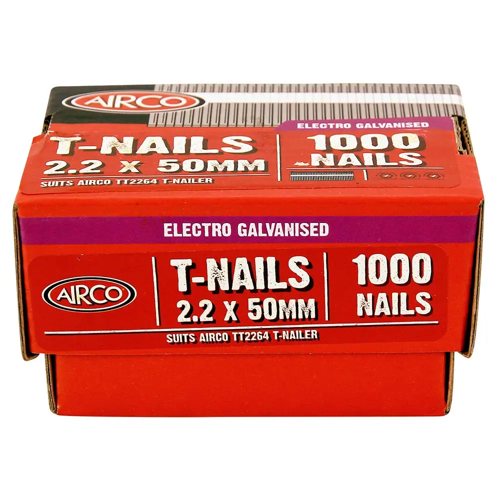 AIRCO T-Nails - 50 x 2.2mm NT22501