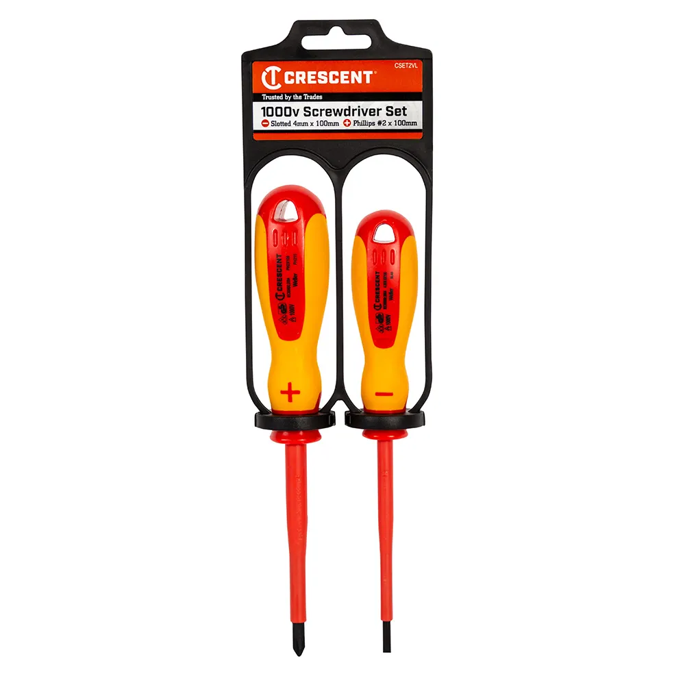 CRESCENT 1000V Screwdriver Set CSET2VL