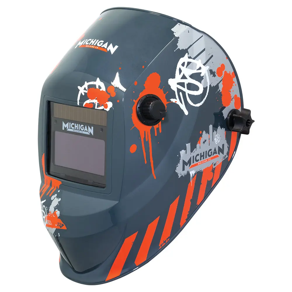 MICHIGAN Variable Shade 9 �?13 Auto Darkening Welding Helmet Hazard MICADH380-1
